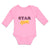 Long Sleeve Bodysuit Baby Icon of Cute Star Smile Face Boy & Girl Clothes Cotton