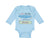 Long Sleeve Bodysuit Baby I Love Watching Baseball with My Uncle Baseball Cotton