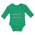 Long Sleeve Bodysuit Baby Daddy's Future Lawn Mower Cutting Grass Cotton - Cute Rascals