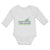 Long Sleeve Bodysuit Baby Daddy's Future Lawn Mower Cutting Grass Cotton - Cute Rascals