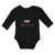 Long Sleeve Bodysuit Baby I Love Planes Which Is Flying in The Sky with Heart
