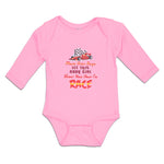 Long Sleeve Bodysuit Baby Move over Boys Let This Baby Girl Show You How to Race