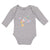 Long Sleeve Bodysuit Baby Astronaut, Planets and Spaceship in Space Cotton - Cute Rascals