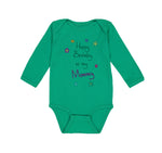 Long Sleeve Bodysuit Baby Flowers Happy Birthday to Mommy Boy & Girl Clothes - Cute Rascals