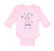 Long Sleeve Bodysuit Baby Flowers Happy Birthday to Daddy Father Dad Cotton - Cute Rascals