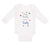 Long Sleeve Bodysuit Baby Flowers Happy Birthday to Daddy Father Dad Cotton - Cute Rascals