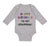 Long Sleeve Bodysuit Baby Happy Birthday to Grandma! Boy & Girl Clothes Cotton - Cute Rascals