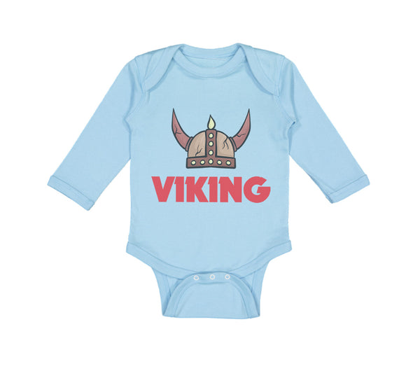 Long Sleeve Bodysuit Baby Viking Valhalla Boy & Girl Clothes Cotton