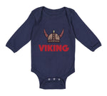 Long Sleeve Bodysuit Baby Viking Valhalla Boy & Girl Clothes Cotton
