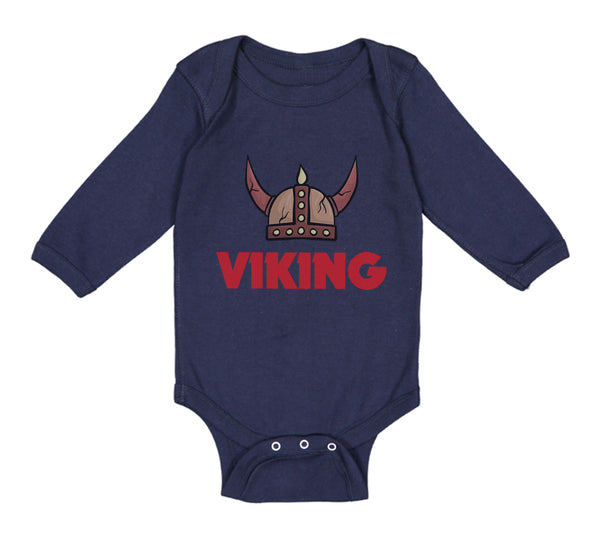 Long Sleeve Bodysuit Baby Viking Valhalla Boy & Girl Clothes Cotton
