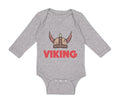 Long Sleeve Bodysuit Baby Viking Valhalla Boy & Girl Clothes Cotton