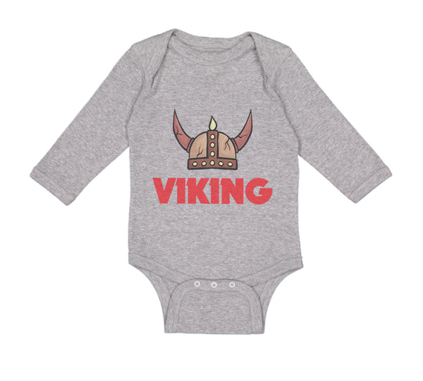 Long Sleeve Bodysuit Baby Viking Valhalla Boy & Girl Clothes Cotton