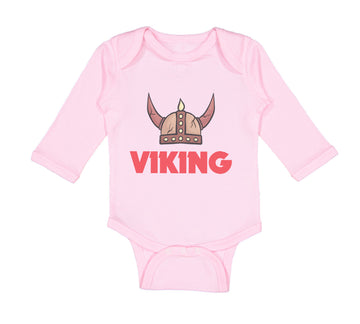 Long Sleeve Bodysuit Baby Viking Valhalla Boy & Girl Clothes Cotton