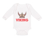 Long Sleeve Bodysuit Baby Viking Valhalla Boy & Girl Clothes Cotton