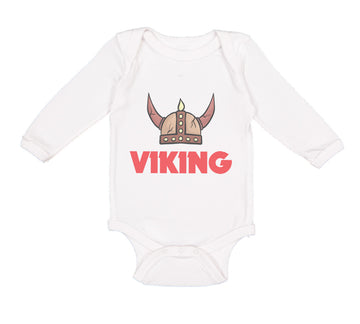 Long Sleeve Bodysuit Baby Viking Valhalla Boy & Girl Clothes Cotton