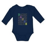 Long Sleeve Bodysuit Baby Dance Typography Word Boy & Girl Clothes Cotton - Cute Rascals