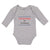 Long Sleeve Bodysuit Baby Hero in Training with Stars Pattern Boy & Girl Clothes - Cute Rascals