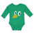 Long Sleeve Bodysuit Baby Bird Beak, Eyes and Facial Expression Cotton - Cute Rascals
