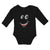 Long Sleeve Bodysuit Baby Funny Cartoon Animal Face with Smile Cotton - Cute Rascals