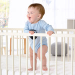 Long Sleeve Bodysuit Baby Coming Soon Hair and Beard, Hipster Character Cotton - Cute Rascals