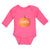 Long Sleeve Bodysuit Baby Little Orange Pumpkin Vegetable Boy & Girl Clothes