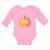 Long Sleeve Bodysuit Baby Little Orange Pumpkin Vegetable Boy & Girl Clothes
