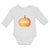 Long Sleeve Bodysuit Baby Little Orange Pumpkin Vegetable Boy & Girl Clothes