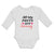 Long Sleeve Bodysuit Baby All My Pants Are Sassy with Pink Heart Symbol Cotton - Cute Rascals