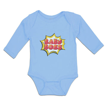 Long Sleeve Bodysuit Baby Baby Boss Bubble Pop Boy & Girl Clothes Cotton