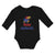 Long Sleeve Bodysuit Baby Baby Kansas Jayhawk Eagle Costume Sport Shoe Cotton - Cute Rascals