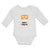 Long Sleeve Bodysuit Baby Cute Little Baby Tiger Sitting Boy & Girl Clothes - Cute Rascals