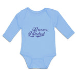 Long Sleeve Bodysuit Baby Bases Loaded Baseball Indoor Sport Gameplay Cotton - Cute Rascals