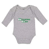 Long Sleeve Bodysuit Baby Breaking Baby Boy & Girl Clothes Cotton - Cute Rascals