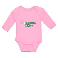 Long Sleeve Bodysuit Baby Breaking Baby Boy & Girl Clothes Cotton - Cute Rascals