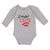 Long Sleeve Bodysuit Baby Warns Careful Bite Mouth, Lips Teeth Cotton