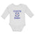 Long Sleeve Bodysuit Baby Coast Guard Auxiliary Coastie Baby Flag Cotton - Cute Rascals