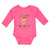 Long Sleeve Bodysuit Baby Cutest Little Burrito in Mexican Fast Food Roll Cotton - Cute Rascals
