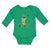 Long Sleeve Bodysuit Baby Cutest Little Burrito in Mexican Fast Food Roll Cotton - Cute Rascals