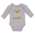 Long Sleeve Bodysuit Baby Cutest Little Burrito in Mexican Fast Food Roll Cotton - Cute Rascals