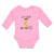Long Sleeve Bodysuit Baby Cutest Little Burrito in Mexican Fast Food Roll Cotton - Cute Rascals