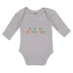 Long Sleeve Bodysuit Baby Eligible Bachelor Monogram Letters Boy & Girl Clothes - Cute Rascals