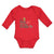 Long Sleeve Bodysuit Baby Fun Farm Barn, House, Windmill, Cow Tractor Cotton - Cute Rascals