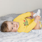 Long Sleeve Bodysuit Baby Fun Farm Barn, House, Windmill, Cow Tractor Cotton - Cute Rascals