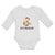 Long Sleeve Bodysuit Baby Go Bananas! An Happy Monkey Sitting and Eating Banana - Cute Rascals