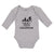 Long Sleeve Bodysuit Baby Hide & Seek Champion An Silhouette Bigfoot and Trees - Cute Rascals