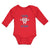 Long Sleeve Bodysuit Baby Keep Calm I Got My 1St Tooth! Smiling Cotton