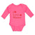 Long Sleeve Bodysuit Baby I Love Maine with Red Hearts Boy & Girl Clothes Cotton