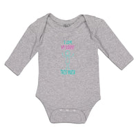 Long Sleeve Bodysuit Baby I Love My Nanny This Much Boy & Girl Clothes Cotton