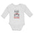 Long Sleeve Bodysuit Baby I'M Proof! Daddy Isn'T Riding Motorcycle Cotton