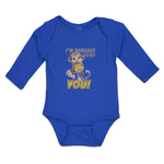 Long Sleeve Bodysuit Baby I'M Bananas over You! Boy & Girl Clothes Cotton